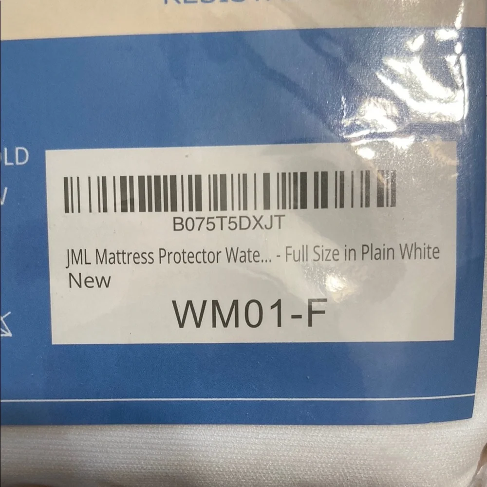 White Waterproof Mattress Protector